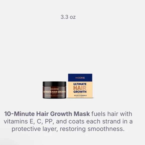 Moerie Hair Growth 4pc set (sold together or individual) - Picture 5 of 7